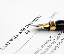 Will and Estate Planning legal document